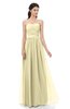 ColsBM Esme Anise Flower Bridesmaid Dresses Zip up A-line Floor Length Sleeveless Simple Sweetheart