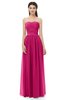 ColsBM Esme Beetroot Purple Bridesmaid Dresses Zip up A-line Floor Length Sleeveless Simple Sweetheart