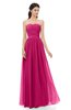 ColsBM Esme Beetroot Purple Bridesmaid Dresses Zip up A-line Floor Length Sleeveless Simple Sweetheart
