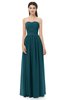 ColsBM Esme Blue Green Bridesmaid Dresses Zip up A-line Floor Length Sleeveless Simple Sweetheart