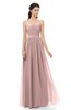 ColsBM Esme Blush Pink Bridesmaid Dresses Zip up A-line Floor Length Sleeveless Simple Sweetheart