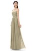 ColsBM Esme Candied Ginger Bridesmaid Dresses Zip up A-line Floor Length Sleeveless Simple Sweetheart