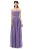 ColsBM Esme Chalk Violet Bridesmaid Dresses Zip up A-line Floor Length Sleeveless Simple Sweetheart