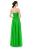 ColsBM Esme Classic Green Bridesmaid Dresses Zip up A-line Floor Length Sleeveless Simple Sweetheart