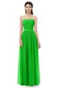 ColsBM Esme Classic Green Bridesmaid Dresses Zip up A-line Floor Length Sleeveless Simple Sweetheart