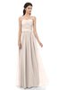 ColsBM Esme Cream Pink Bridesmaid Dresses Zip up A-line Floor Length Sleeveless Simple Sweetheart