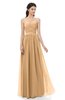 ColsBM Esme Desert Mist Bridesmaid Dresses Zip up A-line Floor Length Sleeveless Simple Sweetheart
