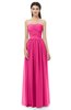 ColsBM Esme Fandango Pink Bridesmaid Dresses Zip up A-line Floor Length Sleeveless Simple Sweetheart