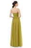 ColsBM Esme Golden Olive Bridesmaid Dresses Zip up A-line Floor Length Sleeveless Simple Sweetheart