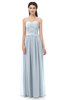 ColsBM Esme Illusion Blue Bridesmaid Dresses Zip up A-line Floor Length Sleeveless Simple Sweetheart