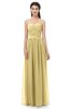ColsBM Esme New Wheat Bridesmaid Dresses Zip up A-line Floor Length Sleeveless Simple Sweetheart