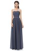 ColsBM Esme Nightshadow Blue Bridesmaid Dresses Zip up A-line Floor Length Sleeveless Simple Sweetheart