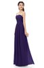 ColsBM Esme Royal Purple Bridesmaid Dresses Zip up A-line Floor Length Sleeveless Simple Sweetheart