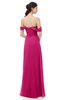 ColsBM Sylvia Beetroot Purple Bridesmaid Dresses Mature Floor Length Sweetheart Ruching A-line Zip up