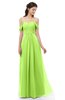 ColsBM Sylvia Bright Green Bridesmaid Dresses Mature Floor Length Sweetheart Ruching A-line Zip up