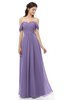 ColsBM Sylvia Chalk Violet Bridesmaid Dresses Mature Floor Length Sweetheart Ruching A-line Zip up