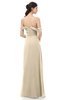 ColsBM Sylvia Champagne Bridesmaid Dresses Mature Floor Length Sweetheart Ruching A-line Zip up