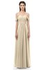 ColsBM Sylvia Champagne Bridesmaid Dresses Mature Floor Length Sweetheart Ruching A-line Zip up