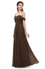 ColsBM Sylvia Copper Bridesmaid Dresses Mature Floor Length Sweetheart Ruching A-line Zip up