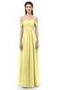 ColsBM Sylvia Daffodil Bridesmaid Dresses Mature Floor Length Sweetheart Ruching A-line Zip up