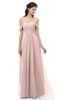 ColsBM Sylvia Dusty Rose Bridesmaid Dresses Mature Floor Length Sweetheart Ruching A-line Zip up