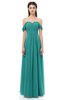 ColsBM Sylvia Emerald Green Bridesmaid Dresses Mature Floor Length Sweetheart Ruching A-line Zip up