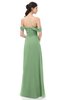 ColsBM Sylvia Fair Green Bridesmaid Dresses Mature Floor Length Sweetheart Ruching A-line Zip up