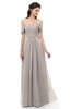 ColsBM Sylvia Fawn Bridesmaid Dresses Mature Floor Length Sweetheart Ruching A-line Zip up