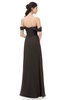 ColsBM Sylvia Fudge Brown Bridesmaid Dresses Mature Floor Length Sweetheart Ruching A-line Zip up