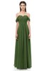 ColsBM Sylvia Garden Green Bridesmaid Dresses Mature Floor Length Sweetheart Ruching A-line Zip up