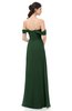 ColsBM Sylvia Hunter Green Bridesmaid Dresses Mature Floor Length Sweetheart Ruching A-line Zip up
