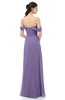 ColsBM Sylvia Lilac Bridesmaid Dresses Mature Floor Length Sweetheart Ruching A-line Zip up