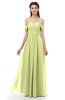 ColsBM Sylvia Lime Sherbet Bridesmaid Dresses Mature Floor Length Sweetheart Ruching A-line Zip up