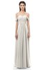 ColsBM Sylvia Off White Bridesmaid Dresses Mature Floor Length Sweetheart Ruching A-line Zip up