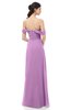 ColsBM Sylvia Orchid Bridesmaid Dresses Mature Floor Length Sweetheart Ruching A-line Zip up