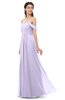 ColsBM Sylvia Pastel Lilac Bridesmaid Dresses Mature Floor Length Sweetheart Ruching A-line Zip up