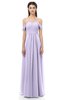 ColsBM Sylvia Pastel Lilac Bridesmaid Dresses Mature Floor Length Sweetheart Ruching A-line Zip up