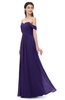 ColsBM Sylvia Royal Purple Bridesmaid Dresses Mature Floor Length Sweetheart Ruching A-line Zip up