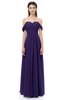 ColsBM Sylvia Royal Purple Bridesmaid Dresses Mature Floor Length Sweetheart Ruching A-line Zip up