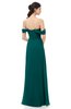 ColsBM Sylvia Shaded Spruce Bridesmaid Dresses Mature Floor Length Sweetheart Ruching A-line Zip up