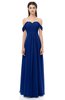 ColsBM Sylvia Sodalite Blue Bridesmaid Dresses Mature Floor Length Sweetheart Ruching A-line Zip up