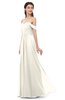 ColsBM Sylvia Whisper White Bridesmaid Dresses Mature Floor Length Sweetheart Ruching A-line Zip up