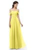 ColsBM Sylvia Yellow Iris Bridesmaid Dresses Mature Floor Length Sweetheart Ruching A-line Zip up
