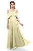 ColsBM Jamie Anise Flower Bridesmaid Dresses Floor Length Pleated V-neck Half Backless A-line Modern