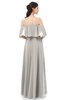 ColsBM Jamie Ashes Of Roses Bridesmaid Dresses Floor Length Pleated V-neck Half Backless A-line Modern