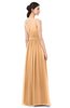 ColsBM Briar Apricot Bridesmaid Dresses Sleeveless A-line Pleated Floor Length Elegant Bateau