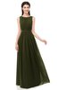 ColsBM Briar Beech Bridesmaid Dresses Sleeveless A-line Pleated Floor Length Elegant Bateau