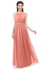 ColsBM Briar Desert Flower Bridesmaid Dresses Sleeveless A-line Pleated Floor Length Elegant Bateau