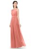 ColsBM Briar Desert Flower Bridesmaid Dresses Sleeveless A-line Pleated Floor Length Elegant Bateau