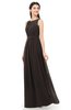 ColsBM Briar Java Bridesmaid Dresses Sleeveless A-line Pleated Floor Length Elegant Bateau
